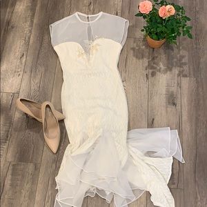 Karen Okada 80’s Vintage Lace Wedding Dress 💐 🍾